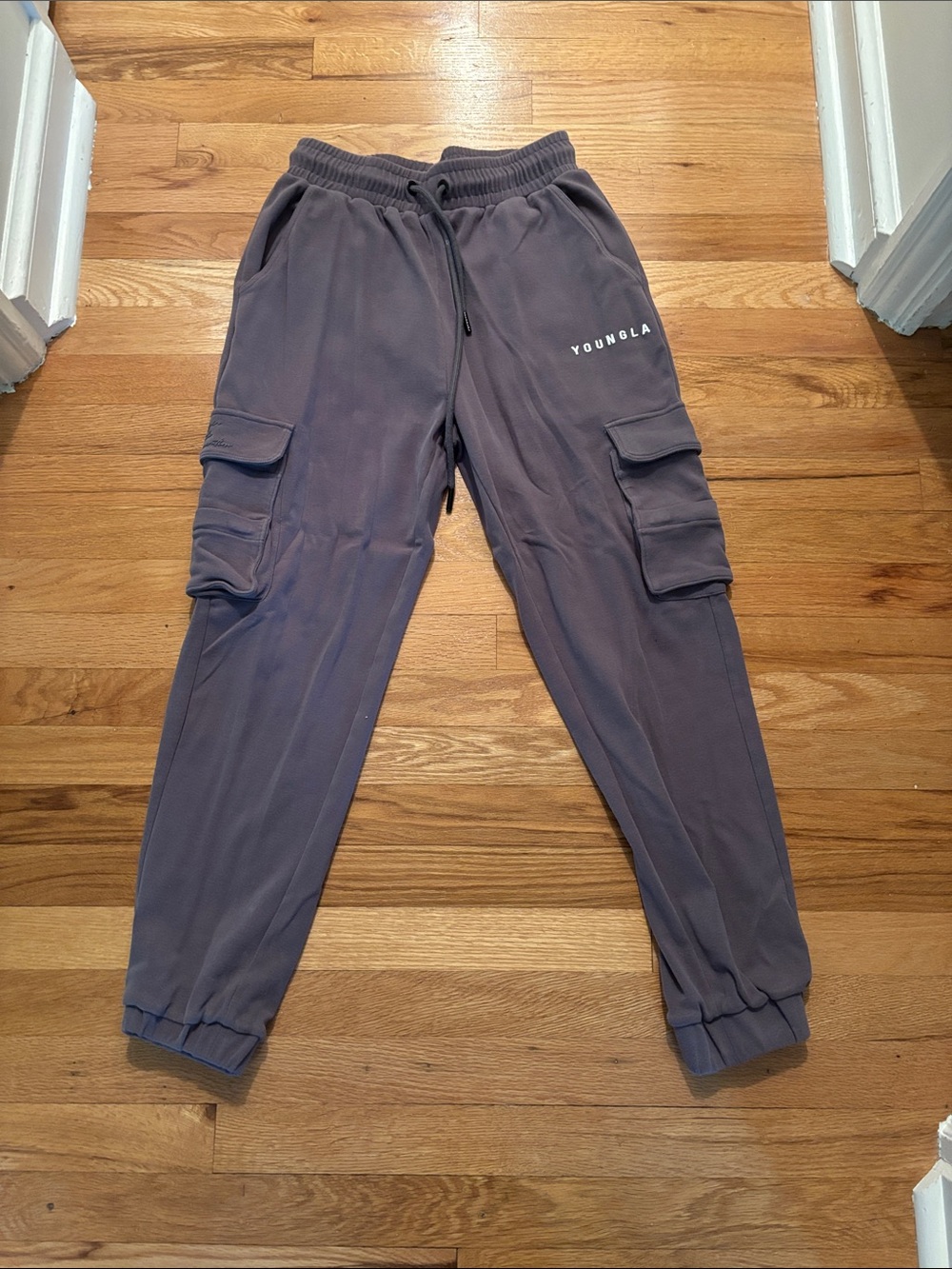YoungLA Cargo Joggers - Slate